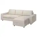 Bild 3 von VIMLE Bezug 3er-Sofa+Récamiere