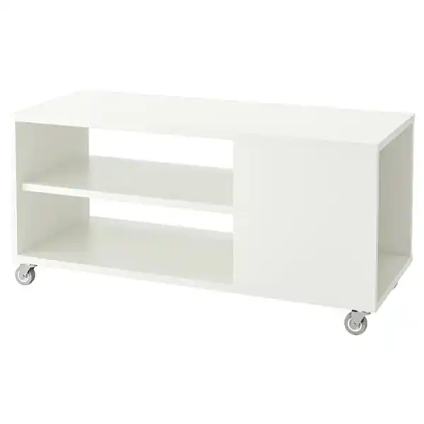 Bild 1 von VIHALS Couchtisch, weiß 91x37 cm