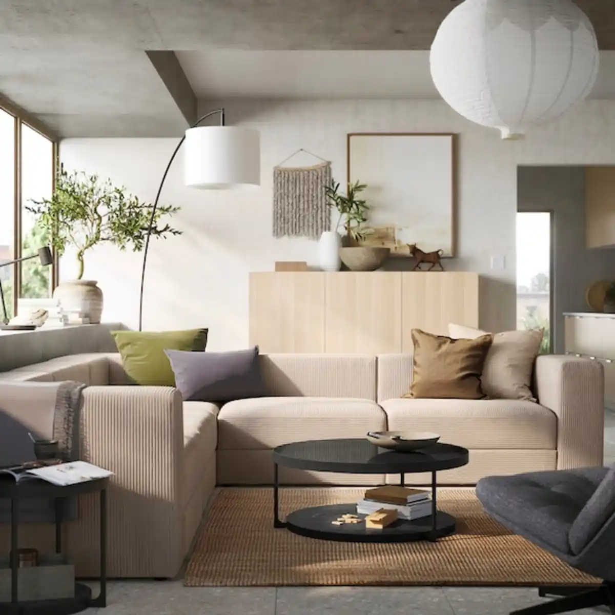Bild 2 von JÄTTEBO Modulecksofa 6-sitzig