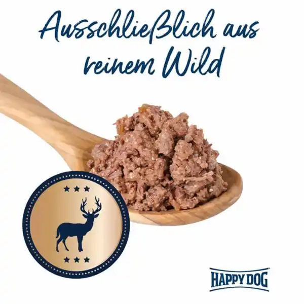 Bild 3 von Happy Dog Sensible Pure Sweden (Wild) 6x400g