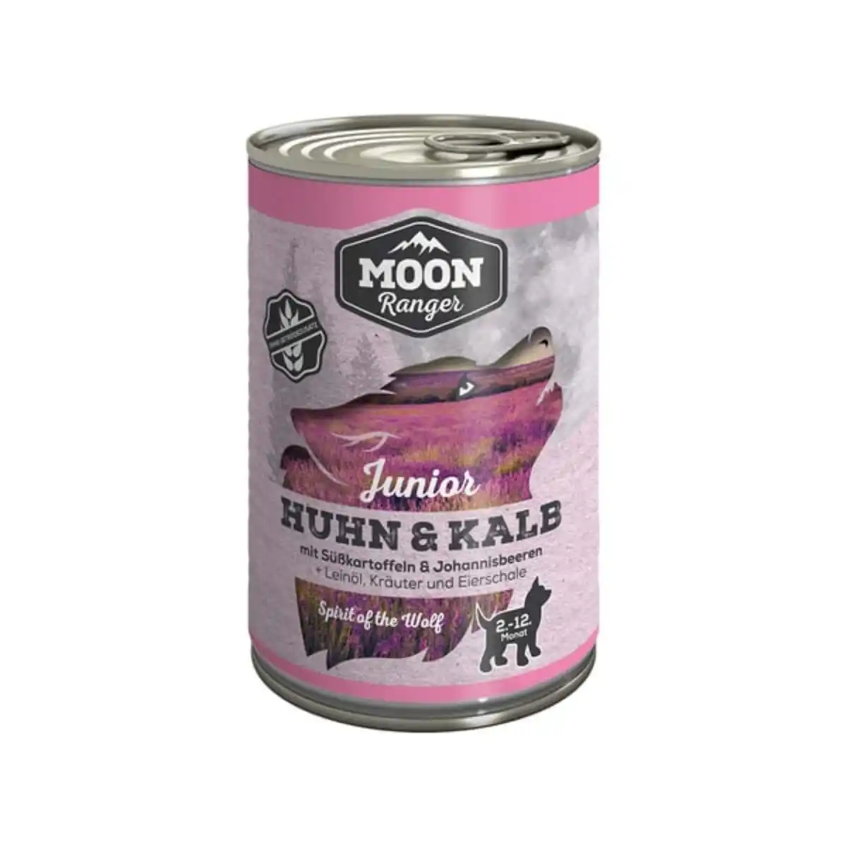 Bild 1 von MOON Ranger Junior Huhn & Kalb mit Süßkartoffeln & Johannisbeeren 6x400g