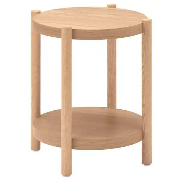Bild 1 von LISTERBY Beistelltisch, Eichenfurnier 50 cm