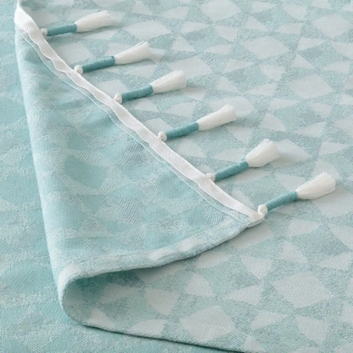 Bild 3 von GOKVÄLLÅ Plaid, blau 130x170 cm