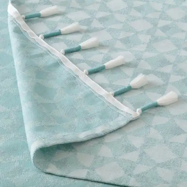 Bild 3 von GOKVÄLLÅ Plaid, blau 130x170 cm