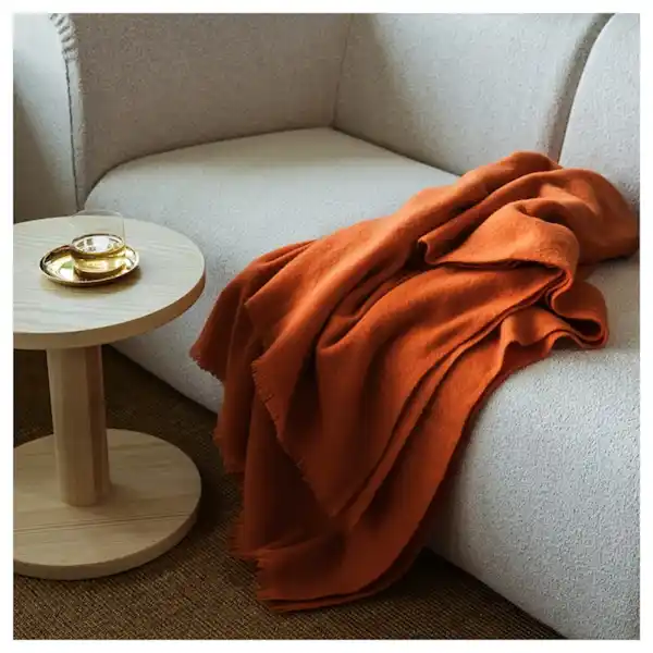 Bild 4 von STOCKHOLM 2025 Plaid, leuchtend orange 150x200 cm