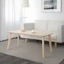 Bild 2 von LISABO Couchtisch, Eschenfurnier 118x50 cm