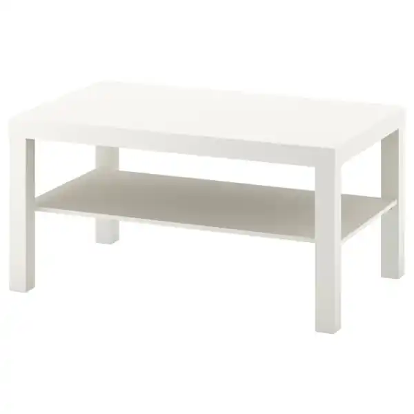 Bild 1 von LACK Couchtisch, weiß 90x55 cm