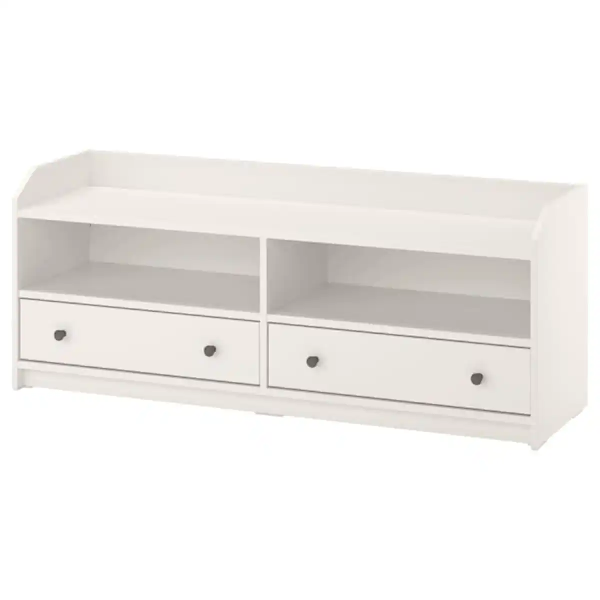 Bild 1 von HAUGA TV-Bank, weiß 138x36x54 cm