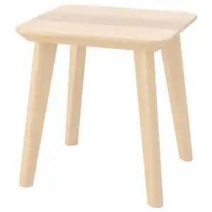 LISABO Beistelltisch, Eschenfurnier 45x45 cm