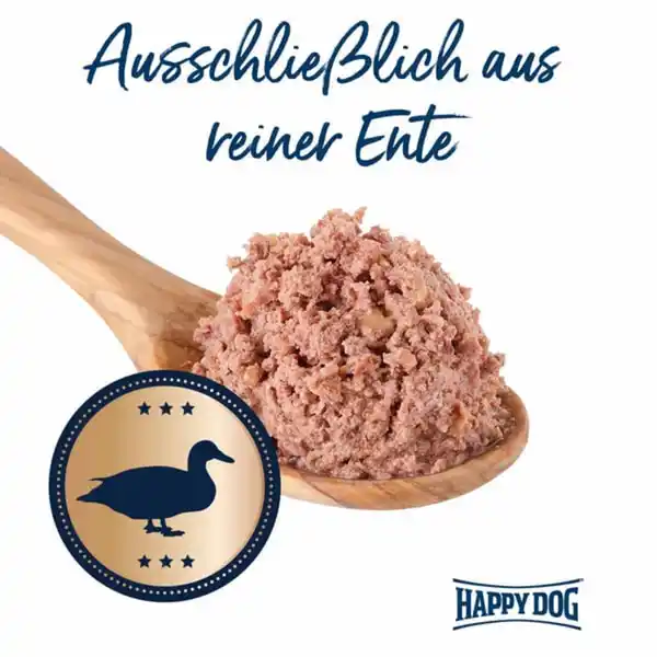 Bild 3 von Happy Dog Sensible Pure France (Ente) 12x200g