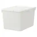 Bild 1 von SOCKERBIT Box mit Deckel, weiß 38x51x30 cm
