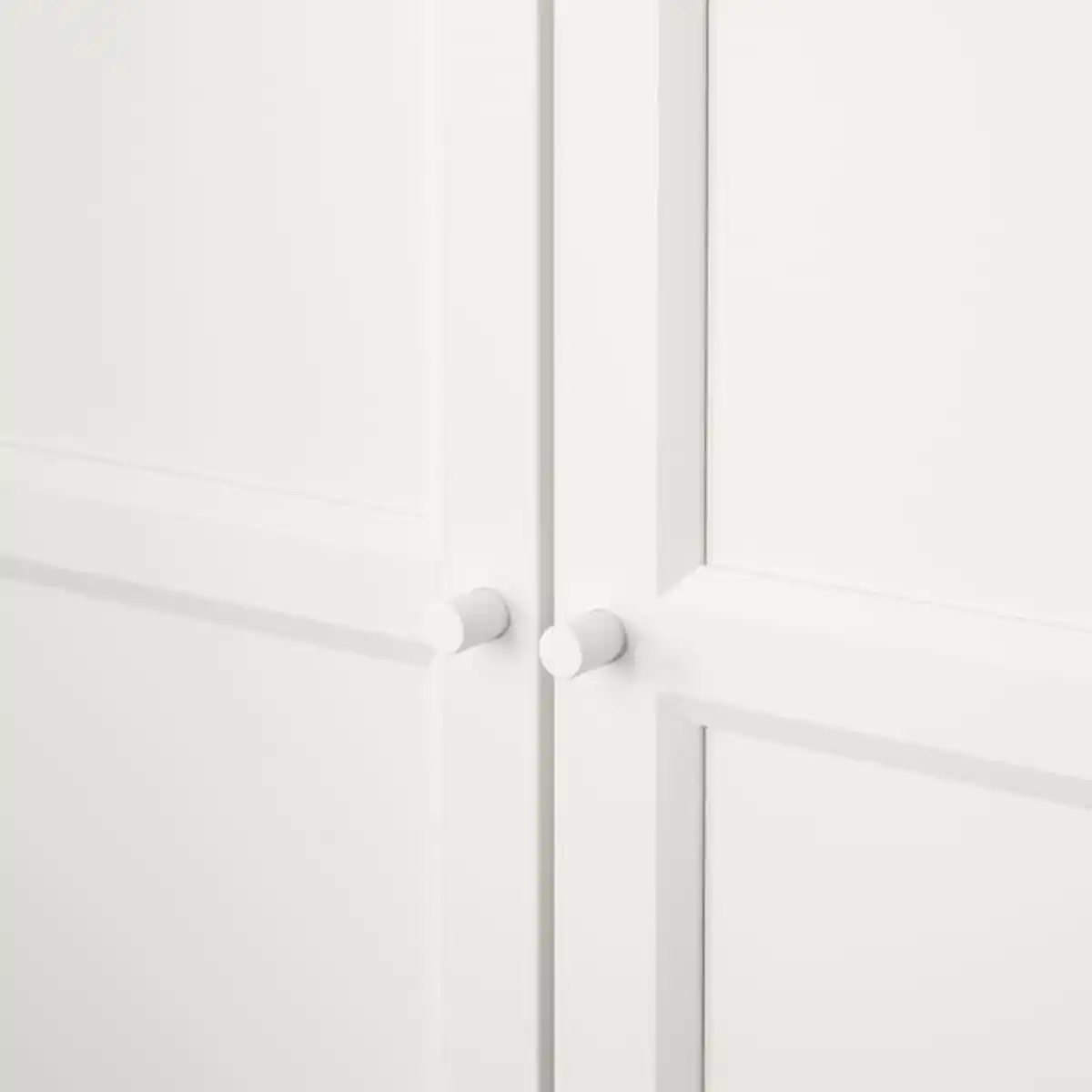 Bild 3 von BILLY / OXBERG Bücherregal mit Türen, weiß 80x41x202 cm