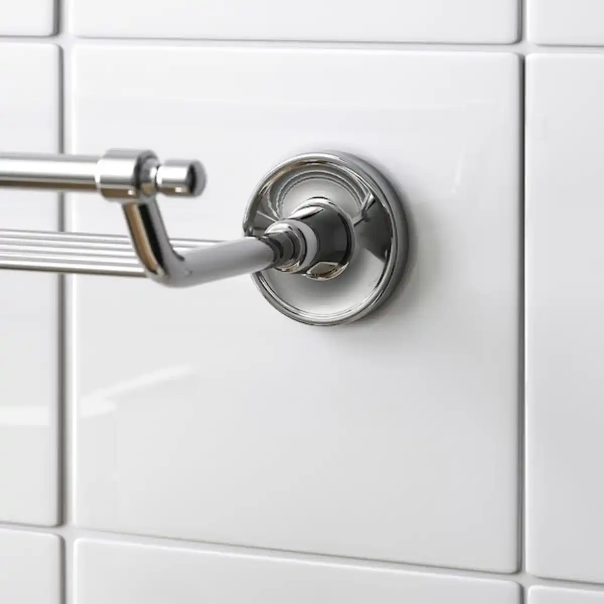 Bild 2 von BROFJÄRDEN Wandregal, Chromeffekt 60x6 cm