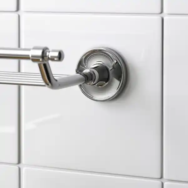 Bild 2 von BROFJÄRDEN Wandregal, Chromeffekt 60x6 cm