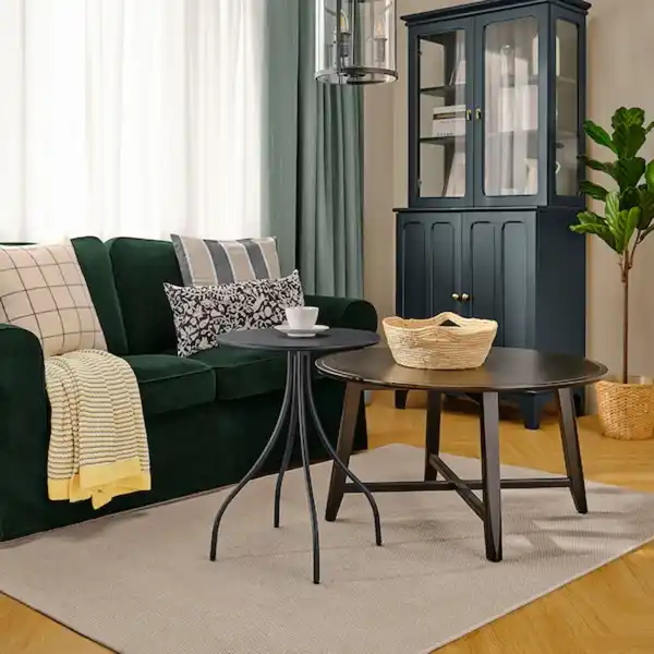 Bild 2 von TÅNEBRO Beistelltisch, drinnen/draußen/anthrazit 46 cm