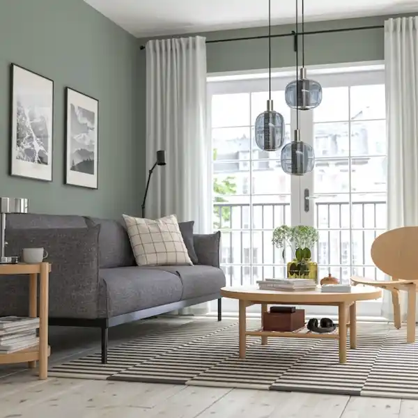 Bild 3 von LISTERBY Couchtisch, Eichenfurnier 90 cm