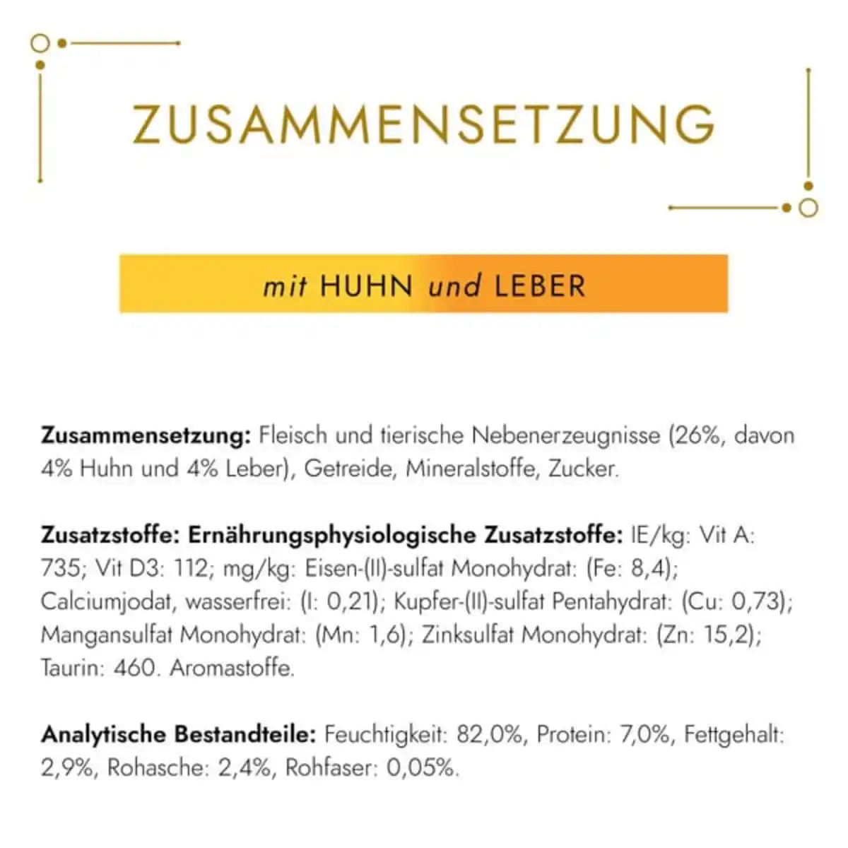 Bild 4 von GOURMET Gold Zarte Häppchen in Sauce mit Huhn und Leber 12x85g