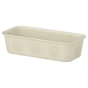 NOJIG Sortierbox, Kunststoff/beige 10x20x5 cm