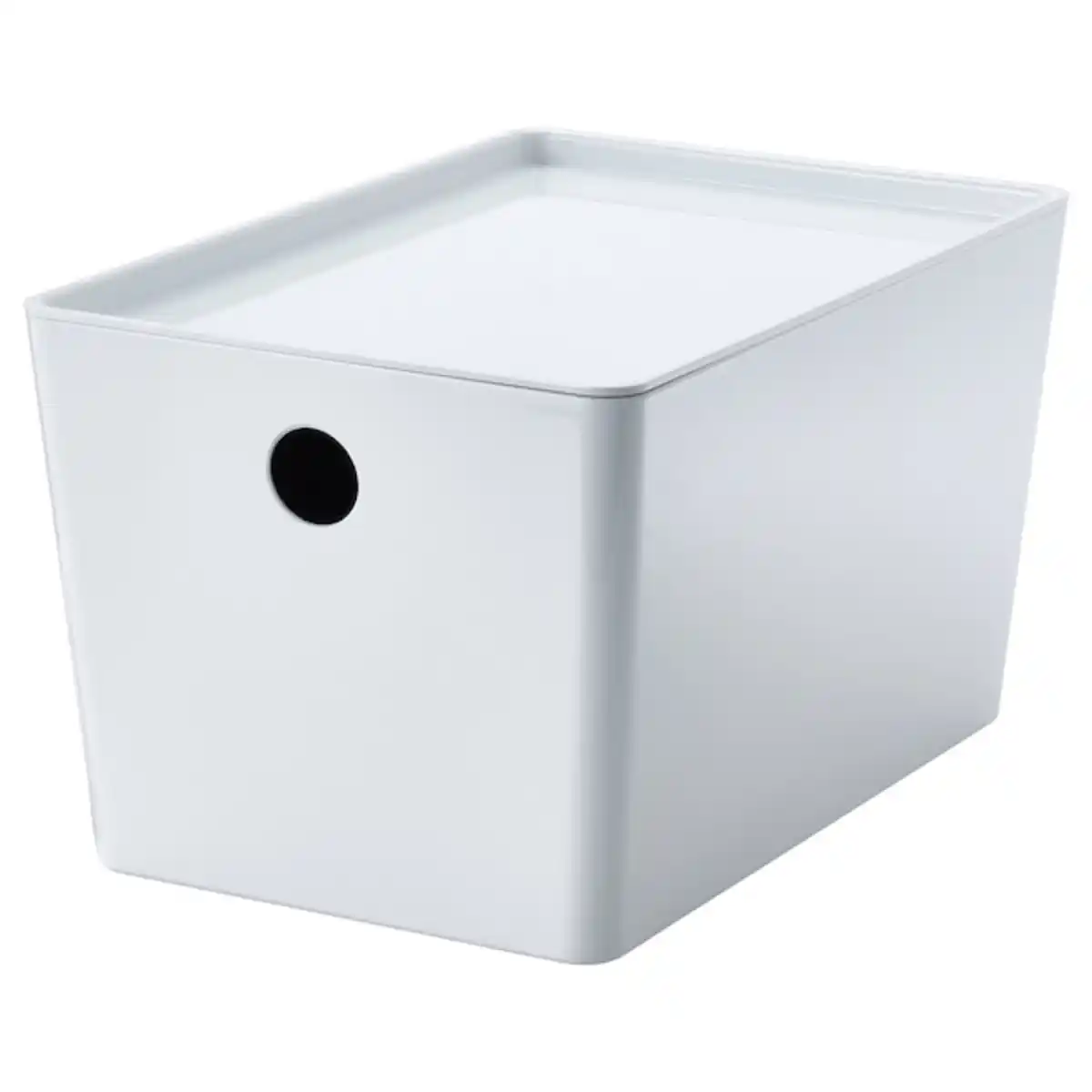 Bild 1 von KUGGIS Box mit Deckel, weiß 18x26x15 cm