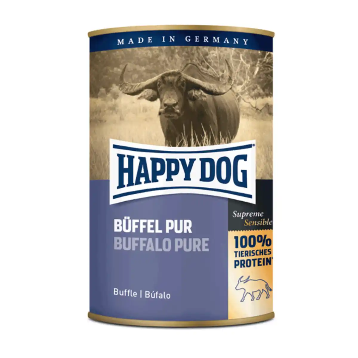 Bild 1 von Happy Dog Büffel Pur 6x400g 5+1 gratis