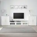 Bild 2 von BRIMNES TV-Möbel, Kombination, weiß 336x41x95 cm