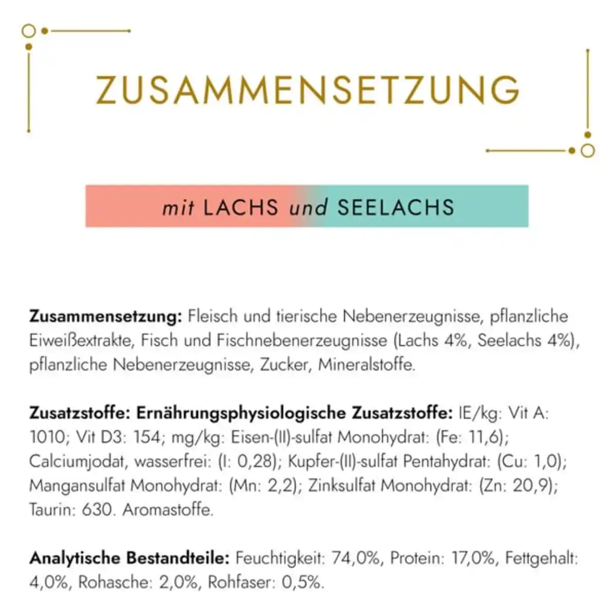 Bild 4 von GOURMET Gold Raffiniertes Ragout Duetto mit Lachs und Seelachs 12x85g