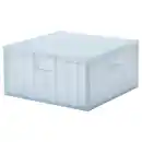 Bild 1 von PANSARTAX Box mit Deckel, transparent graublau 33x33x16.5 cm
