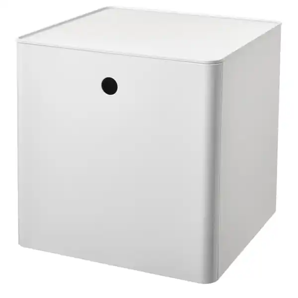Bild 1 von KUGGIS Box mit Deckel, weiß 32x32x32 cm
