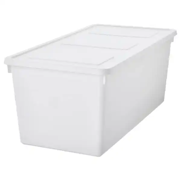 Bild 1 von SOCKERBIT Box mit Deckel, weiß 38x76x30 cm