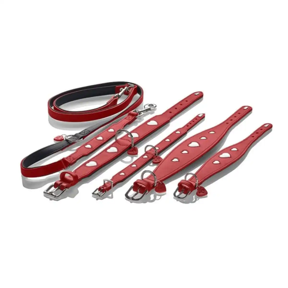 Bild 2 von Hunter Halsband Love rot/schwarz 32/XS