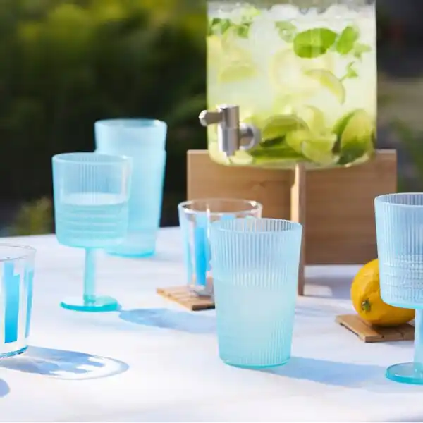 Bild 2 von KALLSINNIG Trinkbecher, Kunststoff, Kunststoff/blau 38 cl