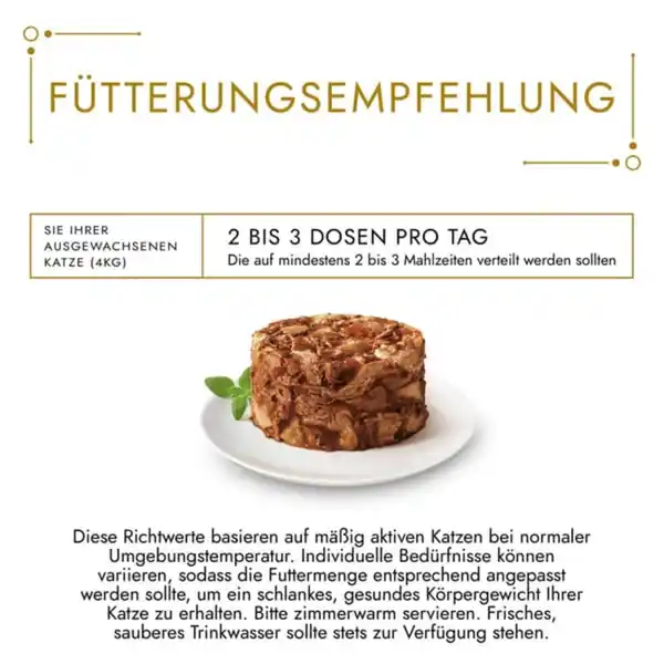 Bild 4 von GOURMET Gold Raffiniertes Ragout Duetto mit Rind und Huhn 12x85g