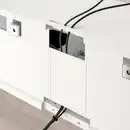 Bild 4 von BESTÅ / EKET TV-Schrankkombination, weiß/Eicheneff wlas 300x42x210 cm