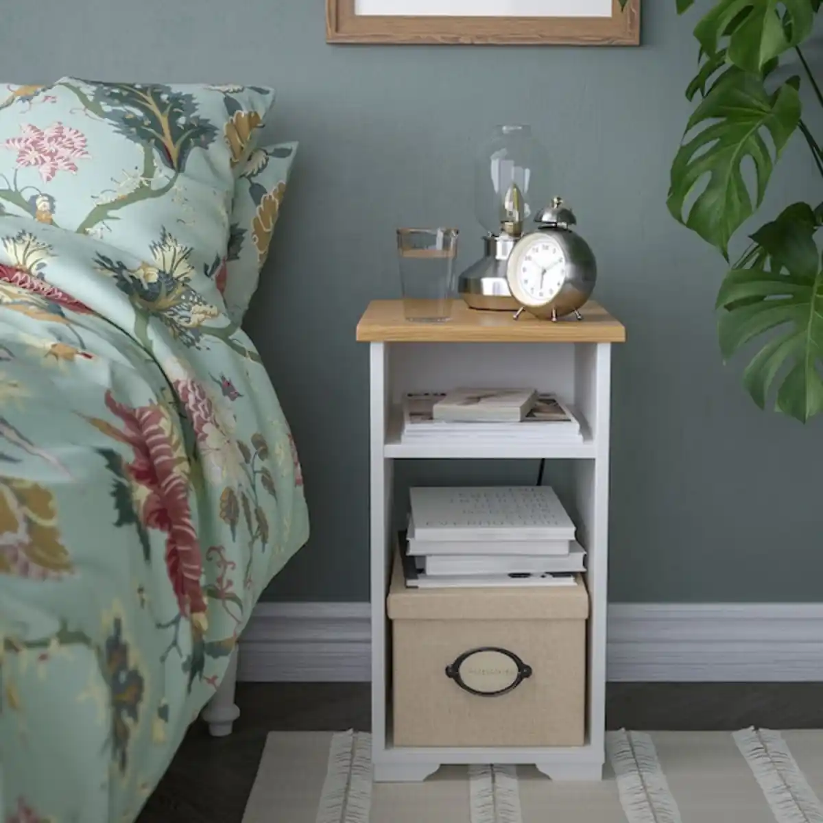 Bild 4 von SKRUVBY Beistelltisch, weiß 40x32 cm