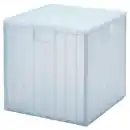 Bild 1 von PANSARTAX Box mit Deckel, transparent graublau 33x33x33 cm