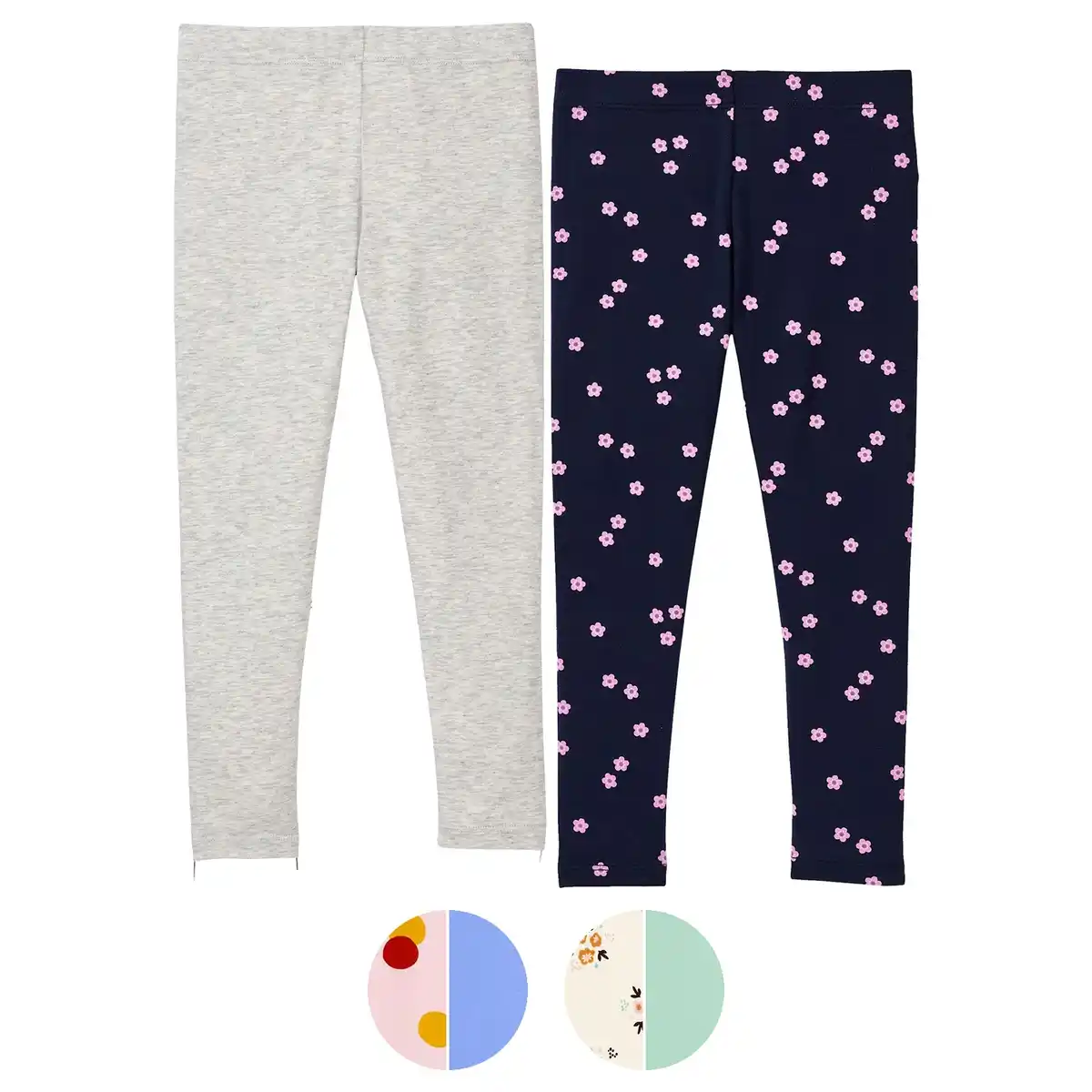 Bild 1 von LILY & DAN Kleinkinder Leggings, 2er-Pack