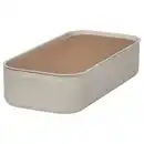 Bild 1 von HARVMATTA Box mit Deckel, hellbeige 12x24x6 cm