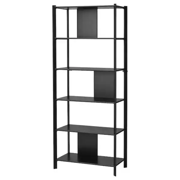 Bild 1 von JÄTTESTA Regal, schwarz 80x195 cm