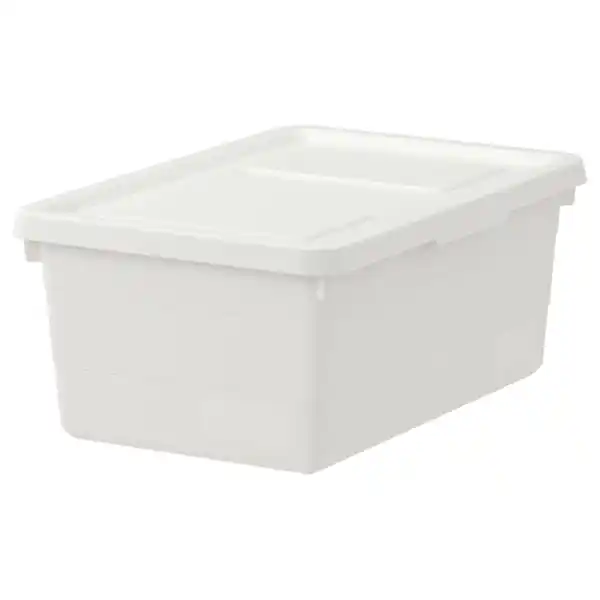 Bild 1 von SOCKERBIT Box mit Deckel, weiß 38x25x15 cm