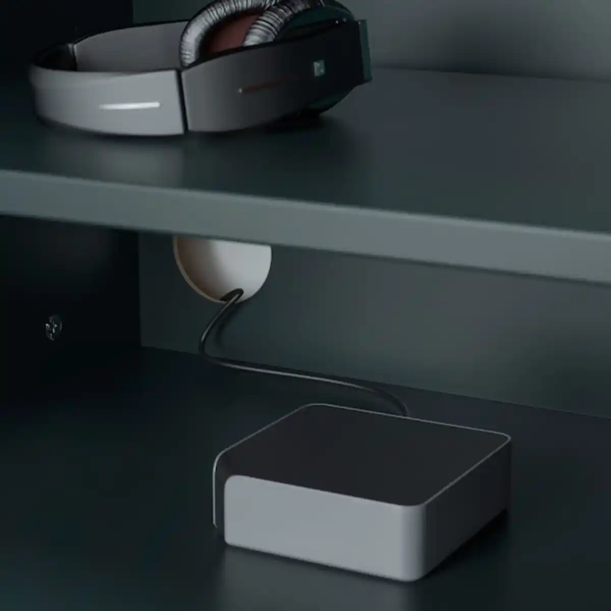 Bild 4 von LOMMARP TV-Bank, dunkel blaugrün 159x45x81 cm