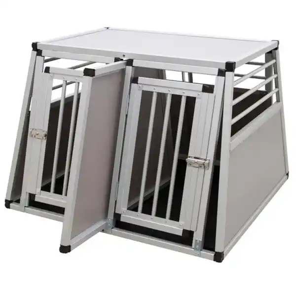 Bild 3 von Kerbl Alu-Transportbox zweitürig 92 x 97 x 68 cm