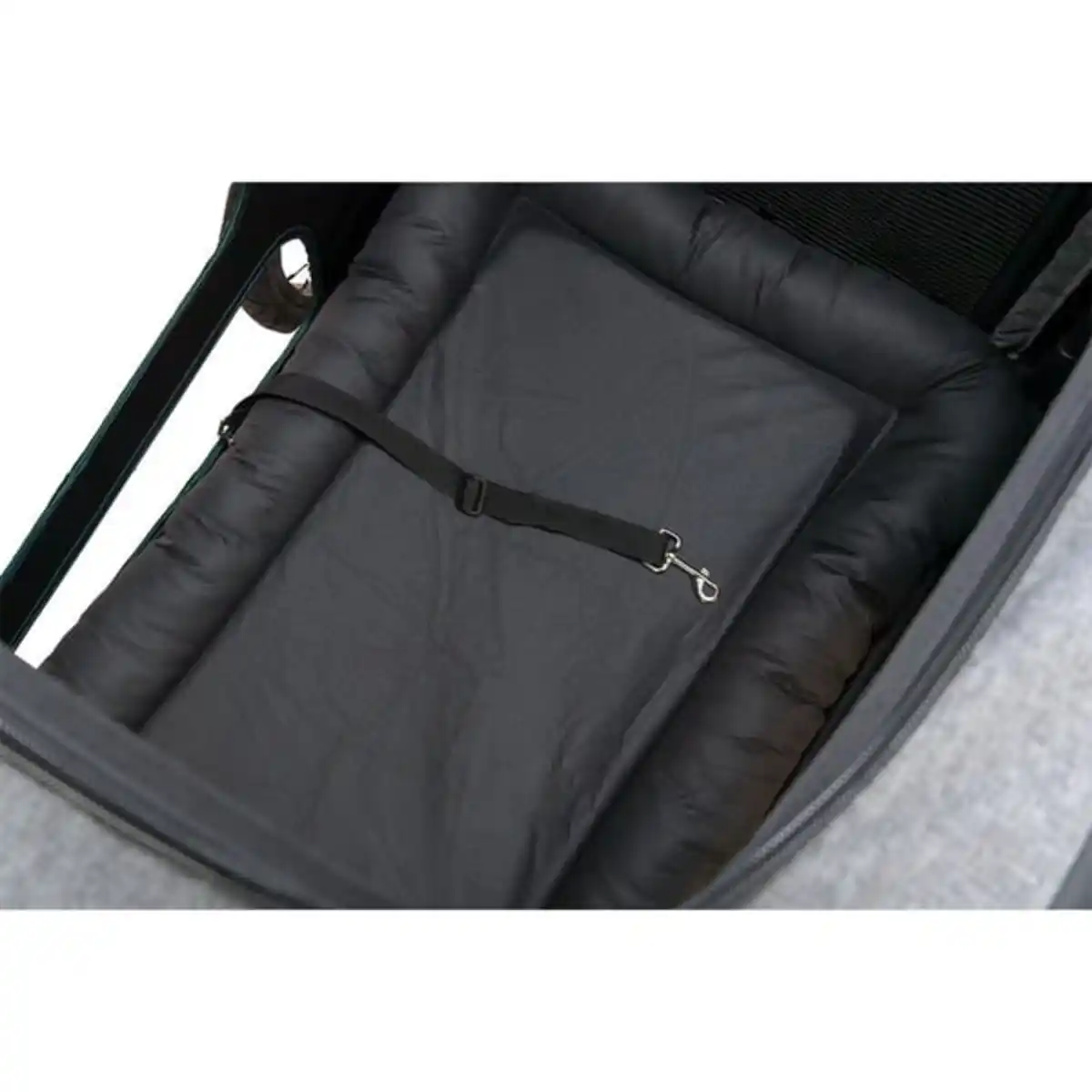 Bild 2 von Trixie Fahrrad-Anhänger Grau/Salbei S