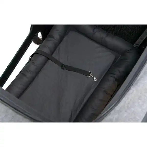 Bild 2 von Trixie Fahrrad-Anhänger Grau/Salbei S