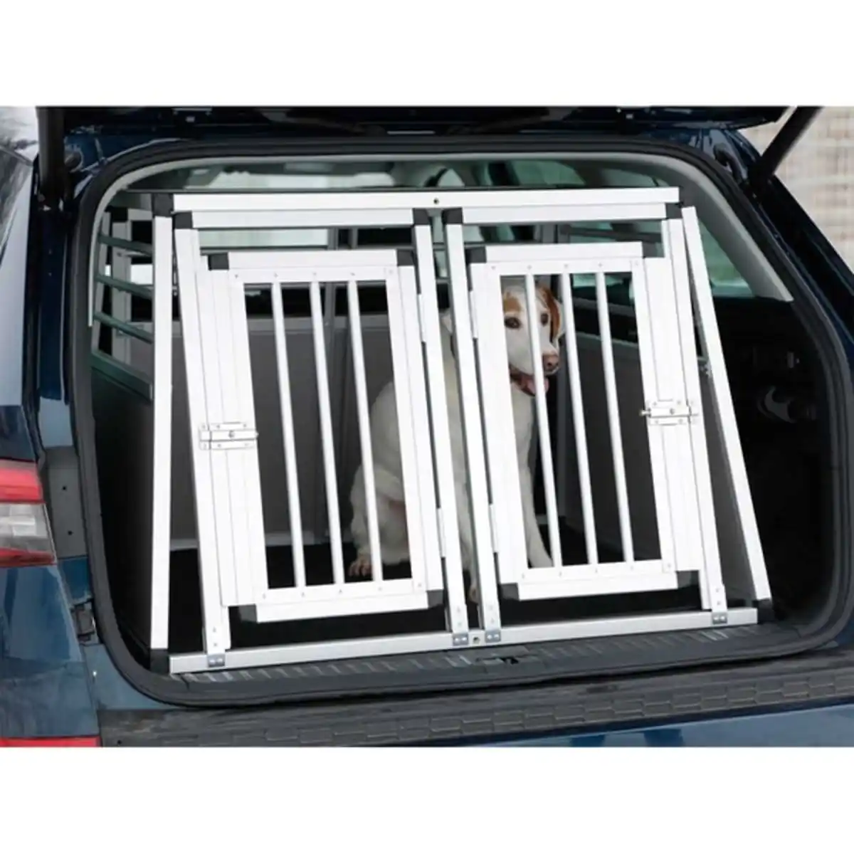 Bild 4 von Kerbl Alu-Transportbox zweitürig 92 x 97 x 68 cm