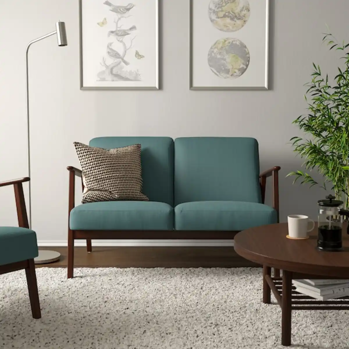 Bild 2 von EKENÄSET 2er-Sofa
