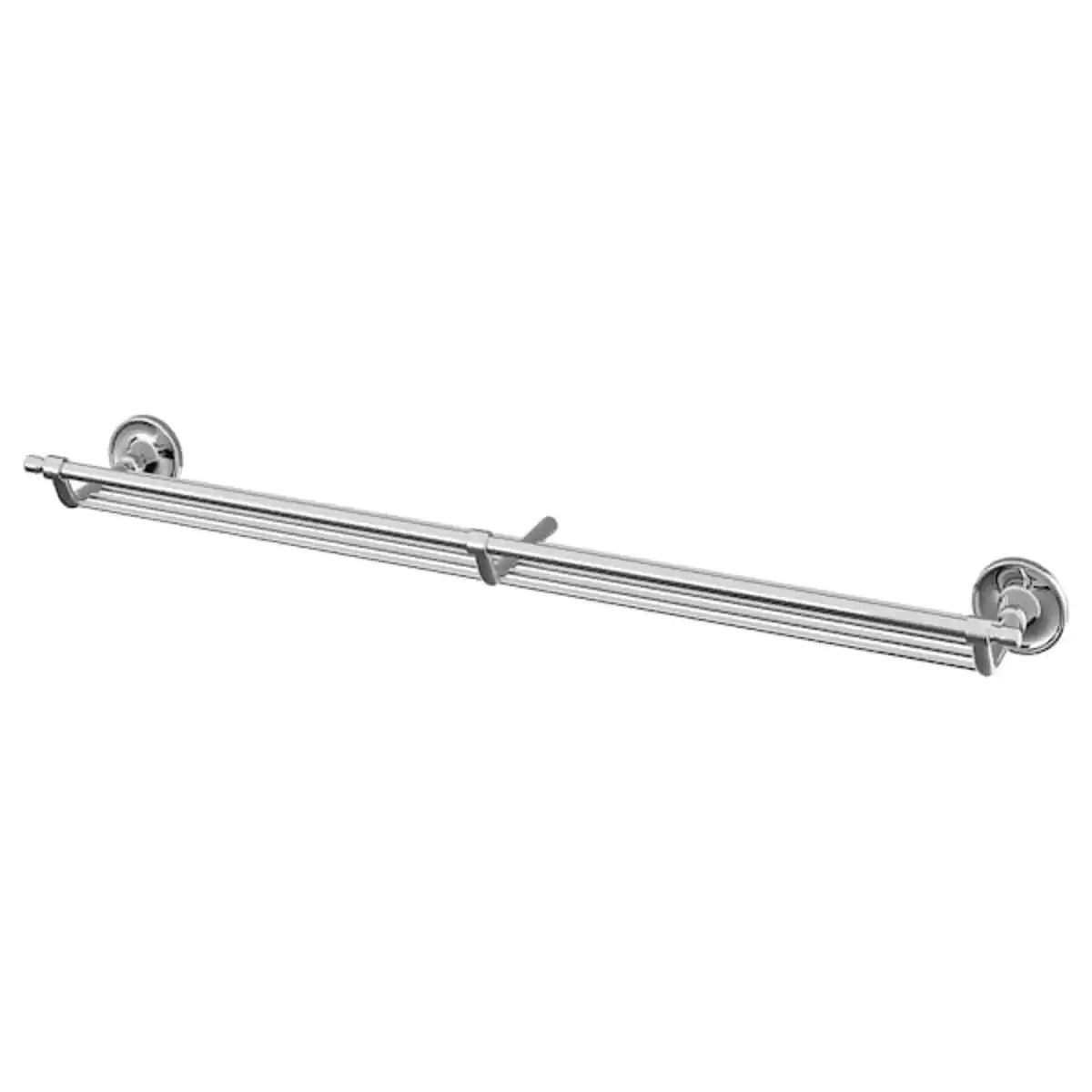 Bild 1 von BROFJÄRDEN Wandregal, Chromeffekt 60x6 cm