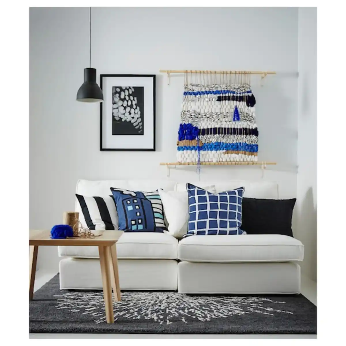 Bild 3 von LISABO Couchtisch, Eschenfurnier 70x70 cm