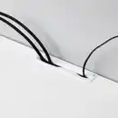 Bild 4 von BESTÅ / EKET TV-Bank, weiß/Selsviken/Nannarp Hochglanz/Frostglas weiß 180x42x48 cm