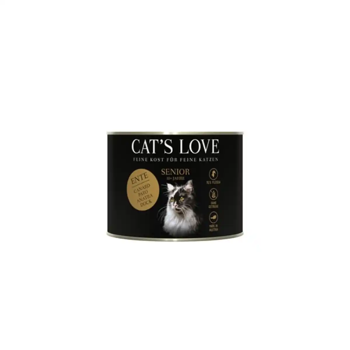 Bild 1 von Cat's Love Nassfutter Senior Ente 6x200g