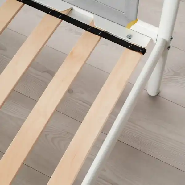 Bild 4 von VITVAL Etagenbettgestell, weiß/hellgrau 90x200 cm